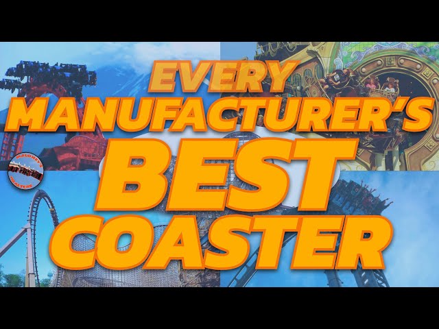 Ranking EVERY Coaster Manufacturer By Their BEST Coaster!