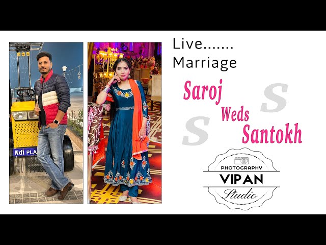 Live Wedding || Saroj weds Santokh | Vipan Photography Mahilpur | Mob 9815242509