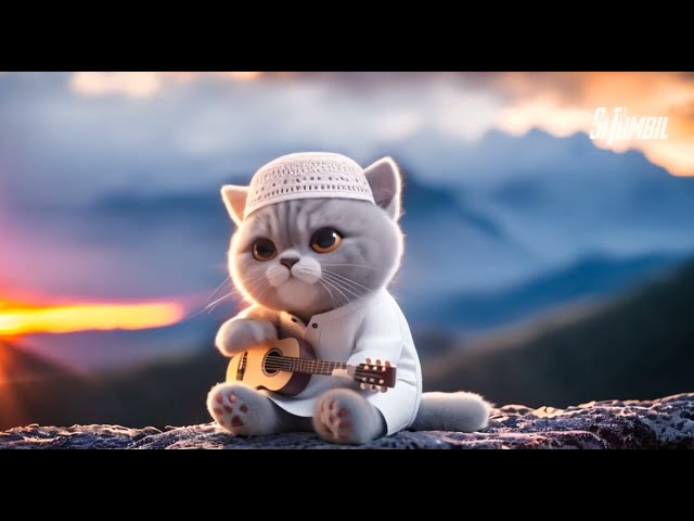 KUCING IMUT NYANYI - I'TIRAF SYAIR DOA ABU NAWAS - TERBARU 2024 | SI RIMBIL