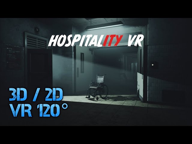 Hospitality VR - Short Horror / Higher Quality Replay [3D/2D VR120°] (Info about 3D in description)