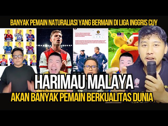 KEJUTAN! Akan Banyak Pemain Naturalisasi yang Akan Membela Tim Nasional Malaysia!