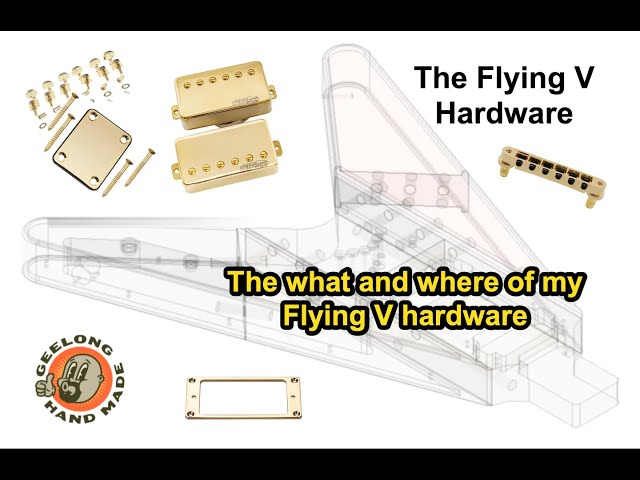 3D Printed Flying V Guitar - Part 5 The Components