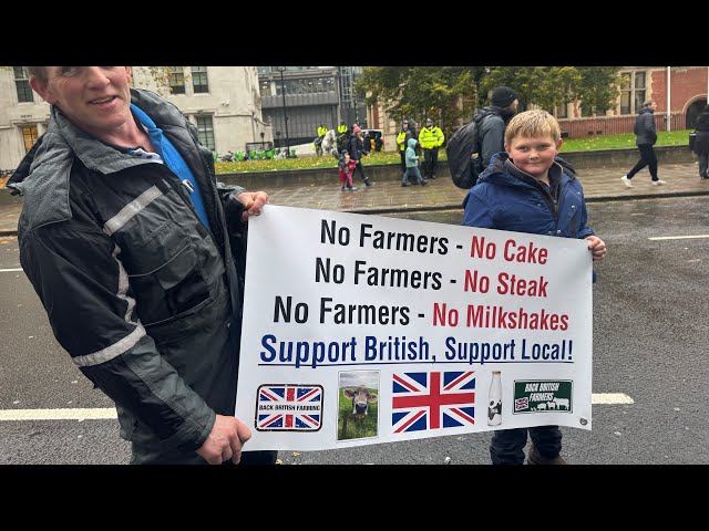 My day in London with many other farmers #farming #food #affordable