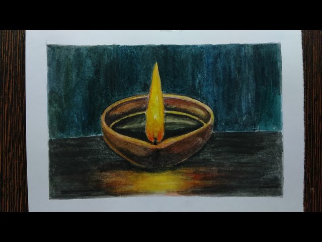 Watercolourpainting | for beginners  | Happy Diwali |#watercolorpainting #easypainting #diwali