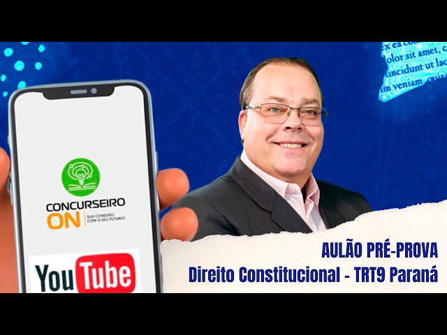 Aulão pré-prova de Direito Constitucional