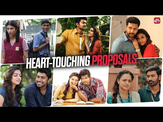 Back-to-Back Best Proposal Scenes from Kollywood | Watch Now on Sun NXT