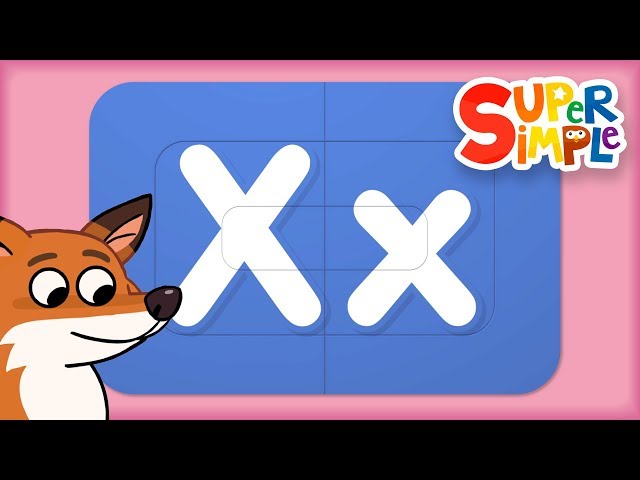 Learn the ABCs | Letter X | Super Simple ABCs | ​​🌈 Super Simple ABCs