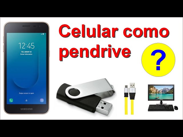 Como usar o celular como um pendrive?