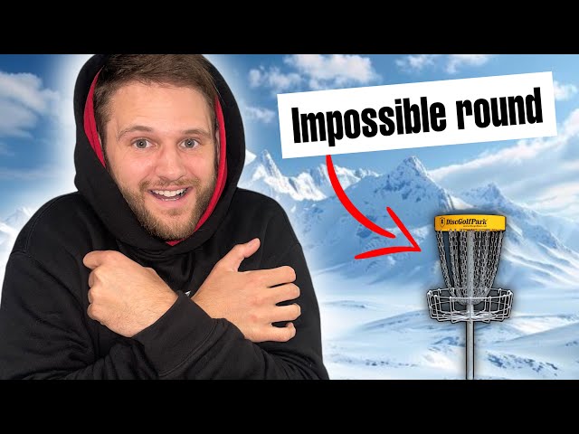 This Winter Disc Golf Hack SAVED Me!! // Disc Golf