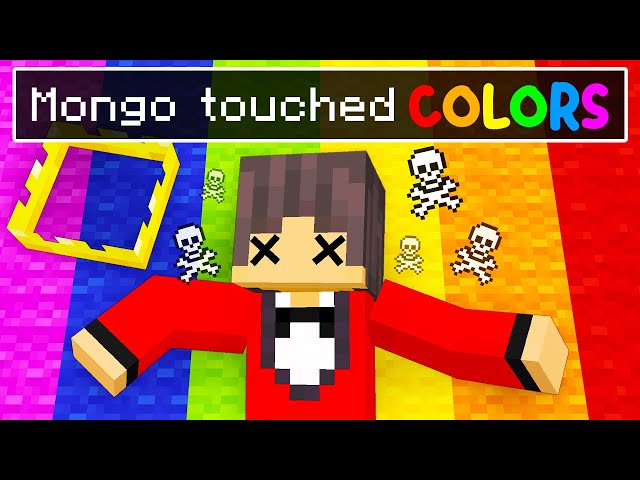 Minecraft CAN'T TOUCH THE COLOR!