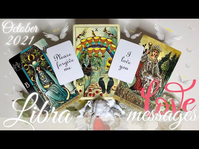 LIBRA LOVE MESSAGES 💌 LIBRA!! YOUR READING MADE ME CRY!! 😱 LOVE TAROT READING OCTOBER 2021 SOULMATES