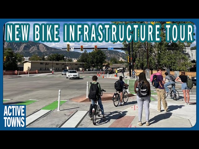 BOULDER: A Solo New Bike Infrastructure Tour - Dutch-Style Protected Intersections