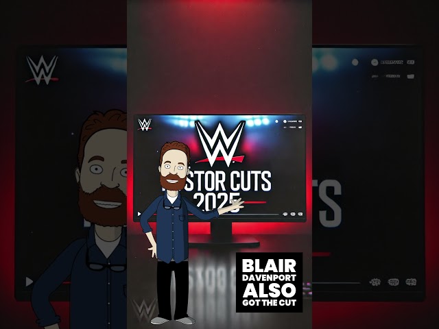 Major WWE Cuts in 2025: The Departed Superstars Revealed! #WWE #Shorts #WrestlingFacts