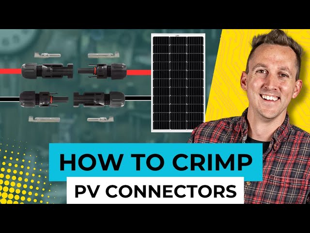 PV Connector Crimping 101 - Wire Terminal Basics | Ep: 7/14