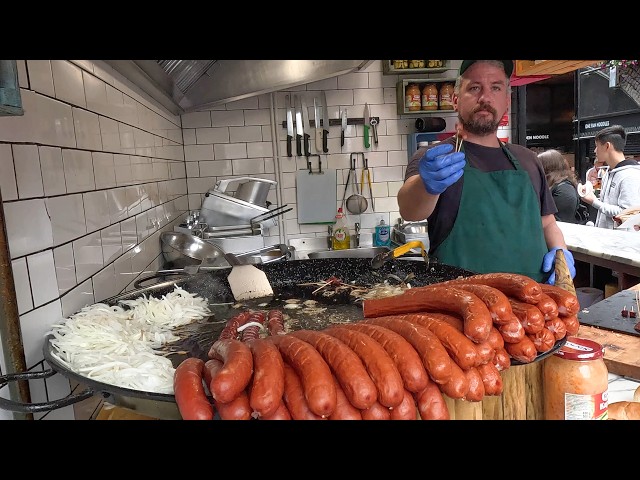 London Street Food Market at Camden Town Market