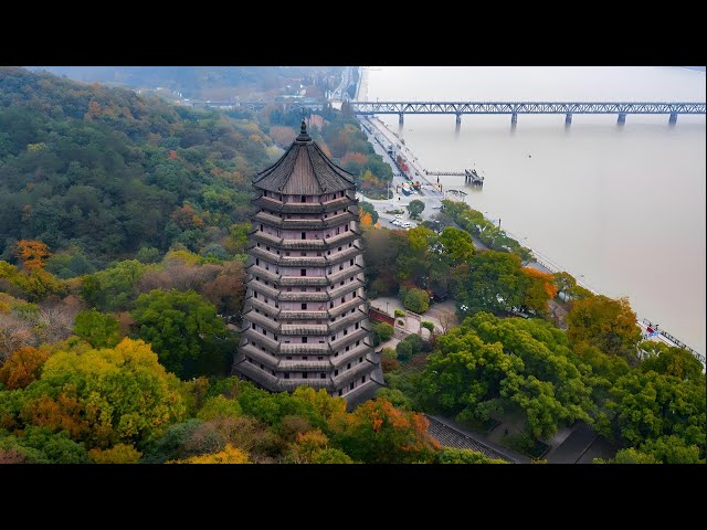 保存最完好的磚木結構古塔之壹，來壹場穿越千年的旅行#旅遊 #风景 #旅行 #搞笑 #美景 #曆史 #正能量