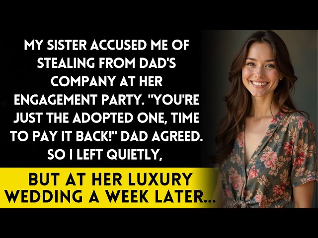 I Built Dad's Company to $100M, Then Sister Accused Me of Theft. Her Wedding Day Changed Everything