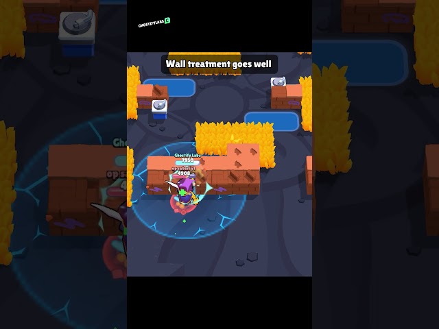 Mortis loves Walls 🧱 | Brawl Stars #brawlstars #shorts