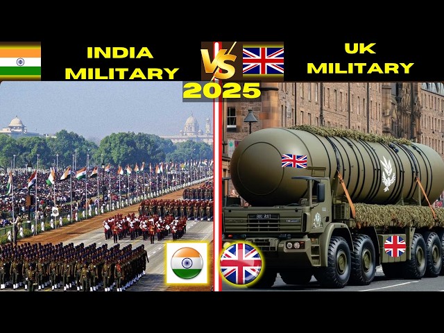 India vs UK Military Power Comparison 2025 | UK vs INDIA's Military Power 2025