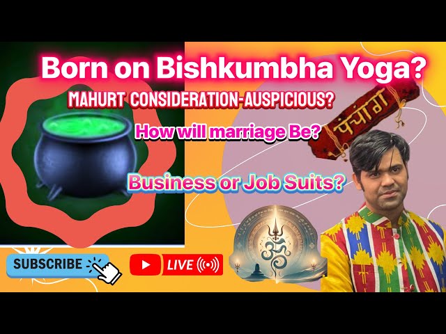 Bishkumbha 1stYog.English#panchang#marriage#business#viralvideos#mahurat?#shree Krishna Astrology