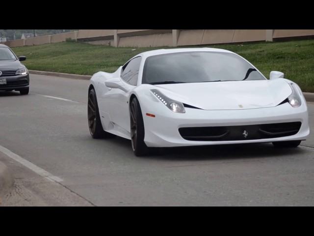 Ferrari 458 exotic car rental in Dallas