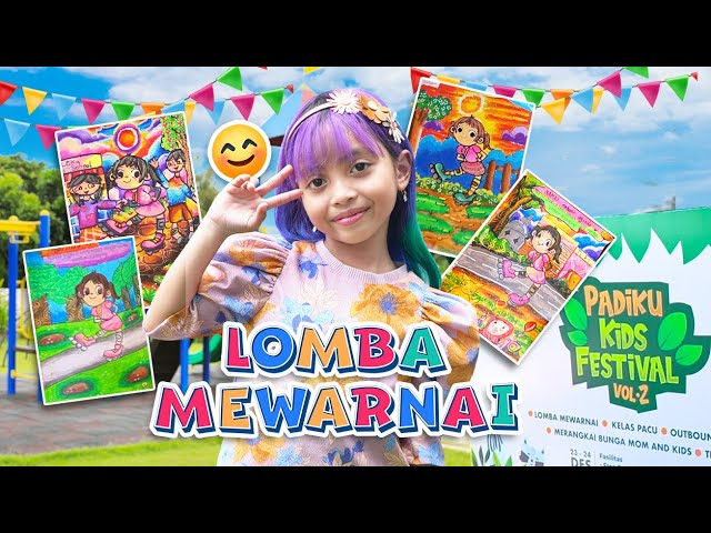 LEIKA MET A NEW FRIEND AND DO A COLORING BOOK CHALLENGE 😍 FUNNY KIDS VIDEO