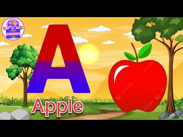 Phonic song | kids song | abcd | Hindi song | Two Words in 3D - A for Airplane | ABC Alphabet Songs