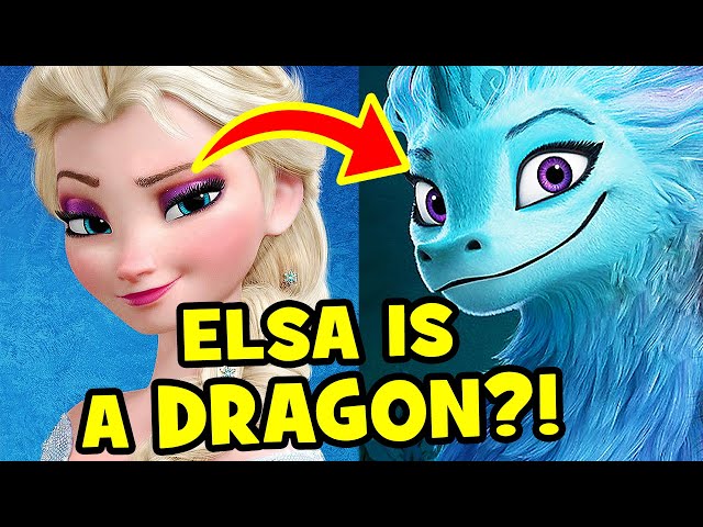 11 INSANE FROZEN Easter Eggs In RAYA & THE LAST DRAGON!