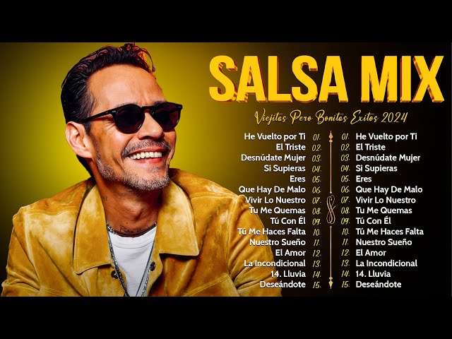 MARC ANTHONY, EDDIE SANTIAGO, FRANKIE RUIZ, GRUPO NICHE 🌟 SALSA PARA BAILAR