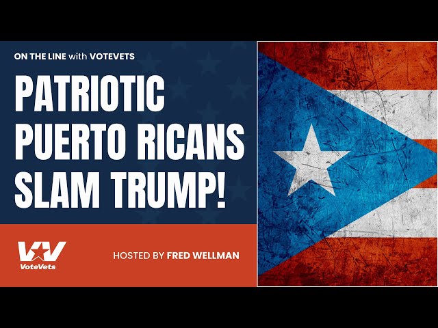 Patriotic Puerto Ricans SLAM Trump!