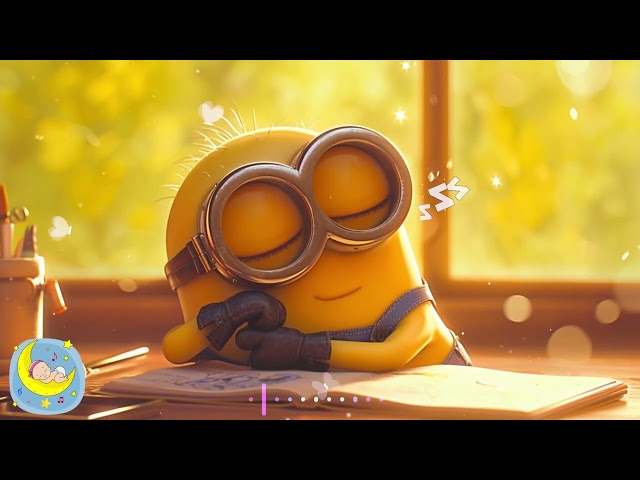 Cute Minion Sleeping with Relaxing Lullaby #084 Baby Sleep Music, Lullaby For Babies To Go To Sleep