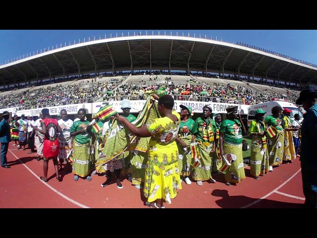 BlazerZW // 360 Video | Inauguration of Emmerson Dambudzo Mnagagwa