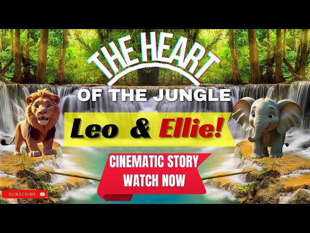 Leo and Ellie’s// The Heart Of The Jungle! #cartoon #kidscartoon #viralvideo @TulbeCartoon