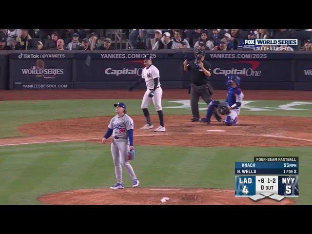 Austin Well's 2nd home run of the postseason and 1st of the World Series