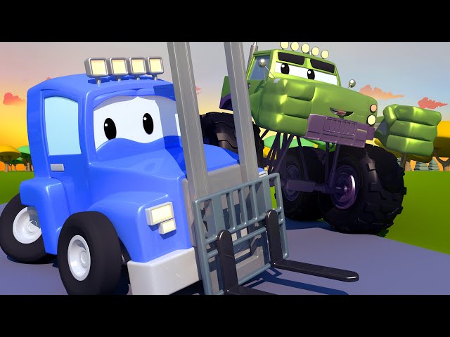 The FORKLIFT Truck - Carl the Super Truck in Car City | Children Cartoons