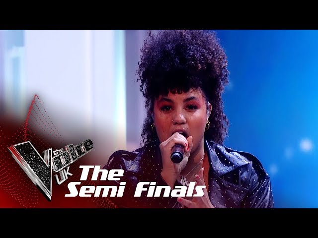 Ruti Olajugbagbe Performs 'Waiting For A Star To Fall': The Semifinals | The Voice UK 2018