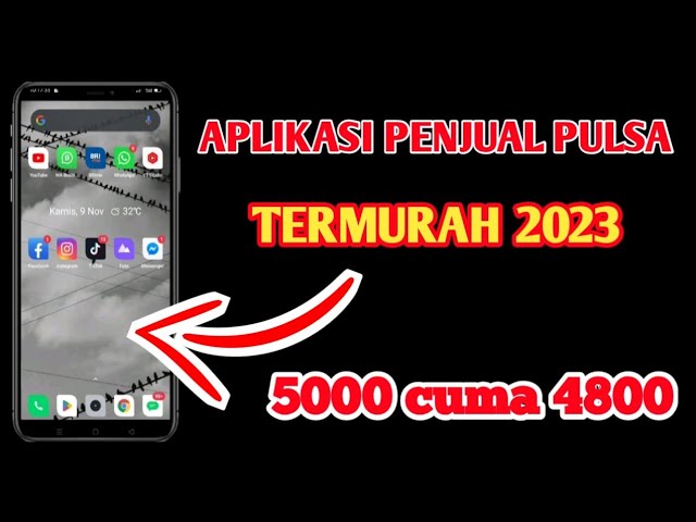 Rekomendasi aplikasi jualan pulsa termurah dan terpercaya 2023