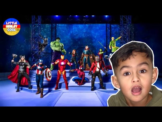 Littlehenleycool goes to watch the Real life Avengers show (Marvel Universe LIVE!)