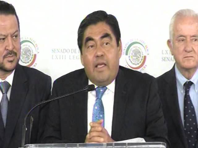 Conferencia de los senadores del GPPAN, GPPRD e independientes sobre Anticorrupción