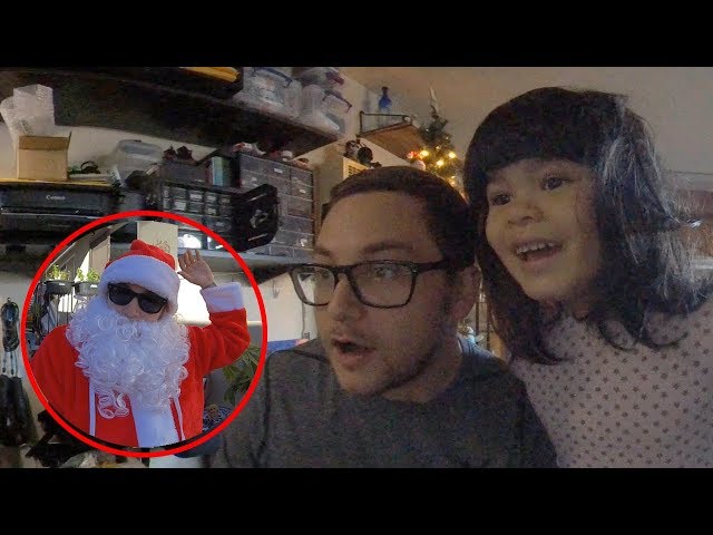 Santa Surprises Daughter!! (360°)