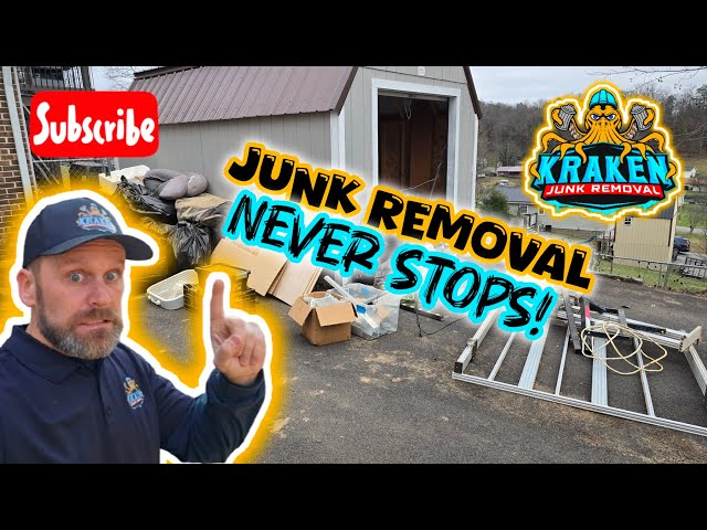 The Best Junk Removal & Hauling In The Tri-Cities, TN Area | Kraken Junk Removal 💪💯