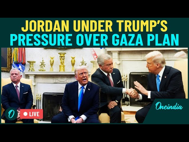 Trump Pressures King Abdullah Over Gaza Plan – Will Jordan Comply? Shocking Video