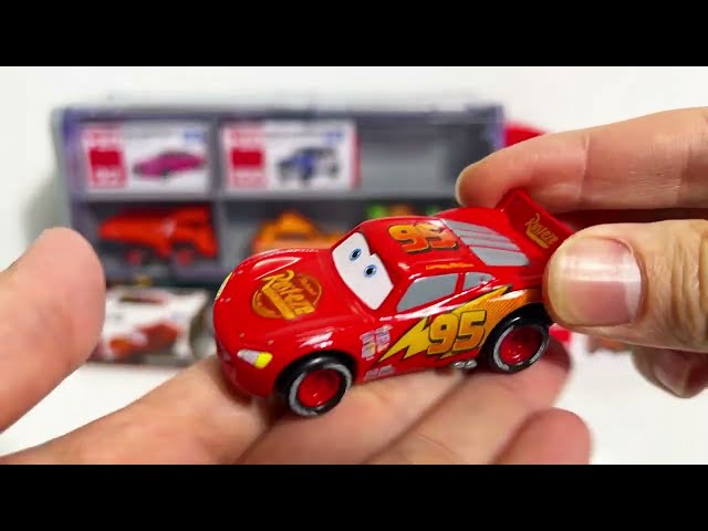 Hộp đầy đủ các loại xe mô hình của disney , bóc hộp xe đồ chơi lightning mcqueen