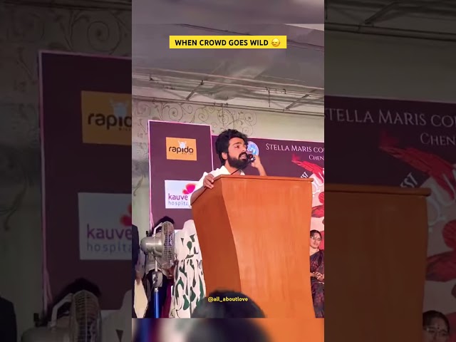 "GV Prakash Sets the Stage on Fire! 🔥 Epic Live Singing 🎤✨"#music #gvprakash