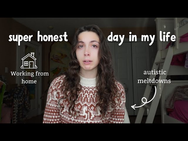 Autistic Day In The Life + working from home, autistic meltdowns, and hobbies