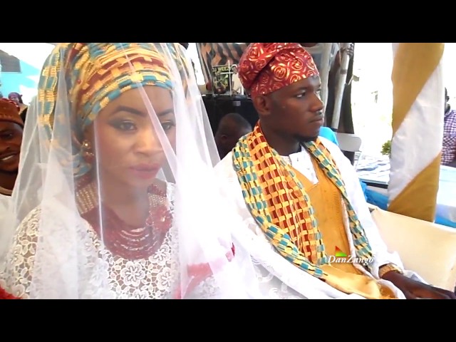 Hausa wedding-Bride and the Groom performance