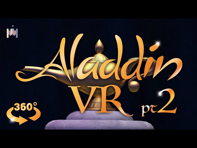 Aladdin VR Pt 2 - Escape the cave of Wonders 360 Video