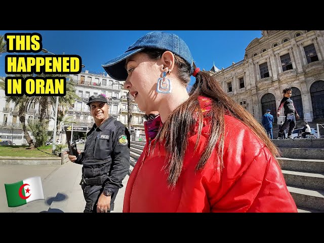 Algerian Police Shows me Street Food in Oran 🇩🇿