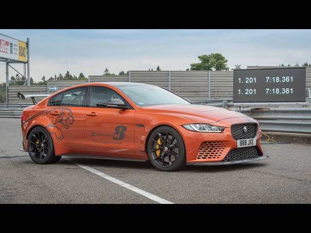 Jaguar XE SV Project 8 | Новый рекорд