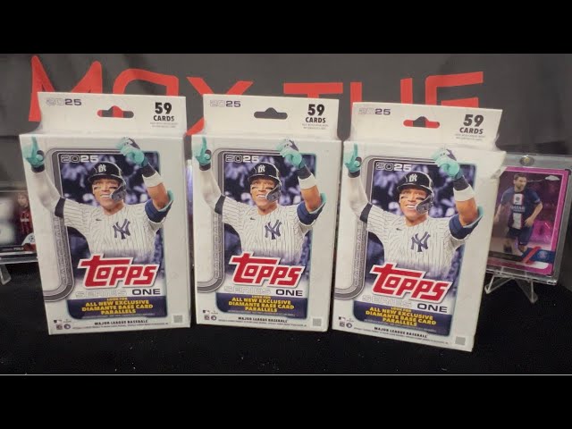 2025 Topps Series 1 Baseball Hanger Boxes x3 from Best Buy